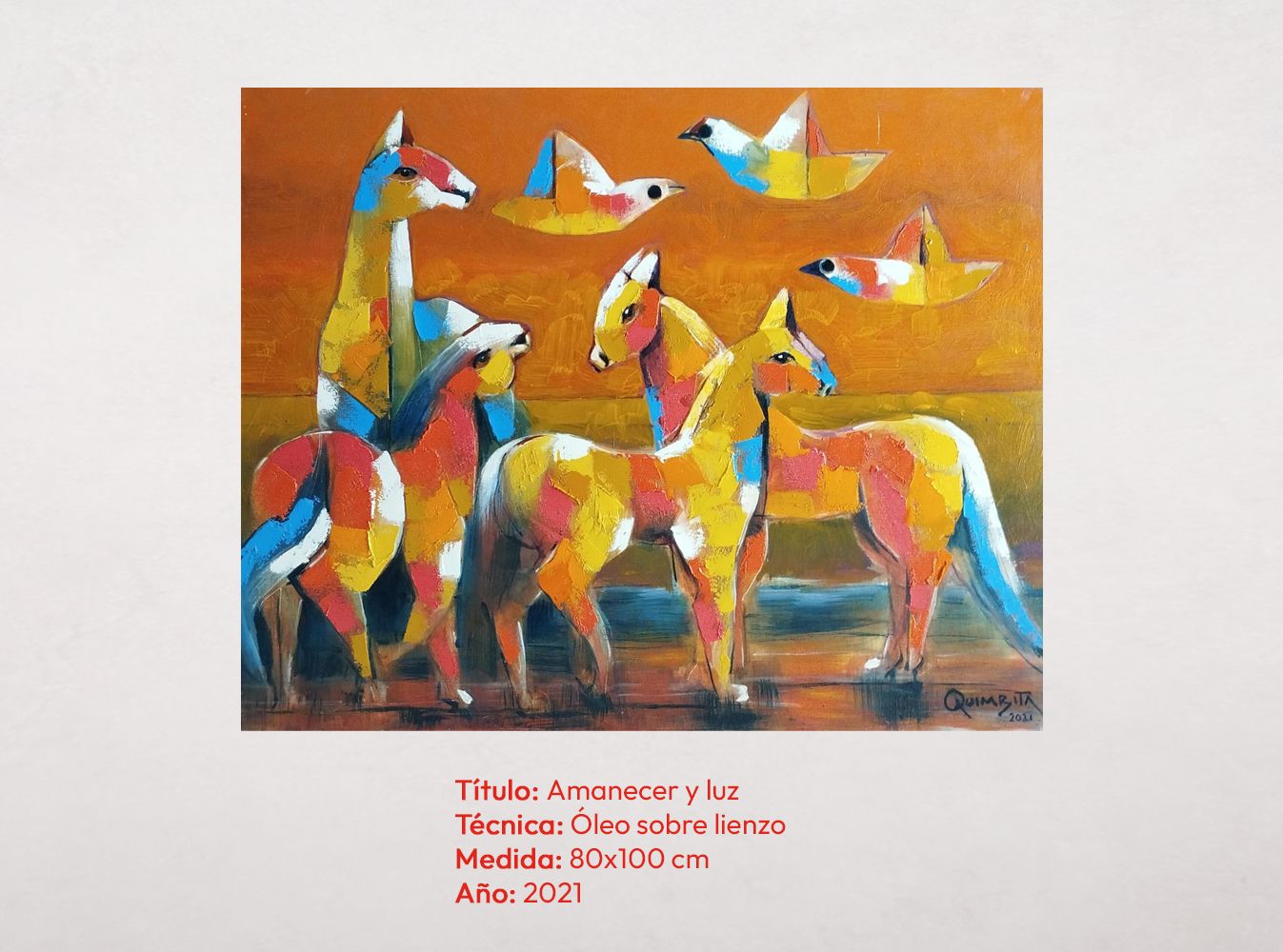 Atardecer y luz quimbita