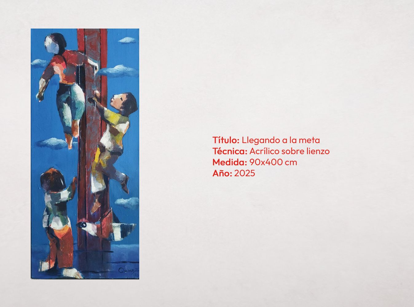 Llegando a la meta quimbita