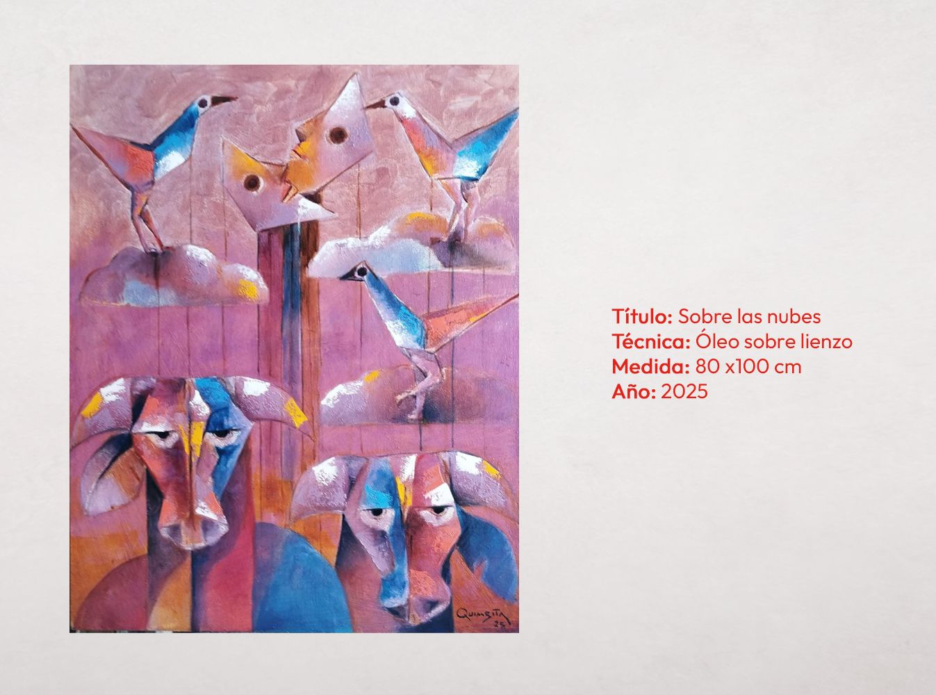 Sobre las nubes quimbita